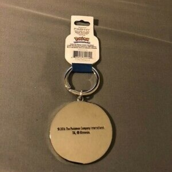 Pokemon Pokeball Keychain Key Chain Metal Key Ring - Picture 3 of 3